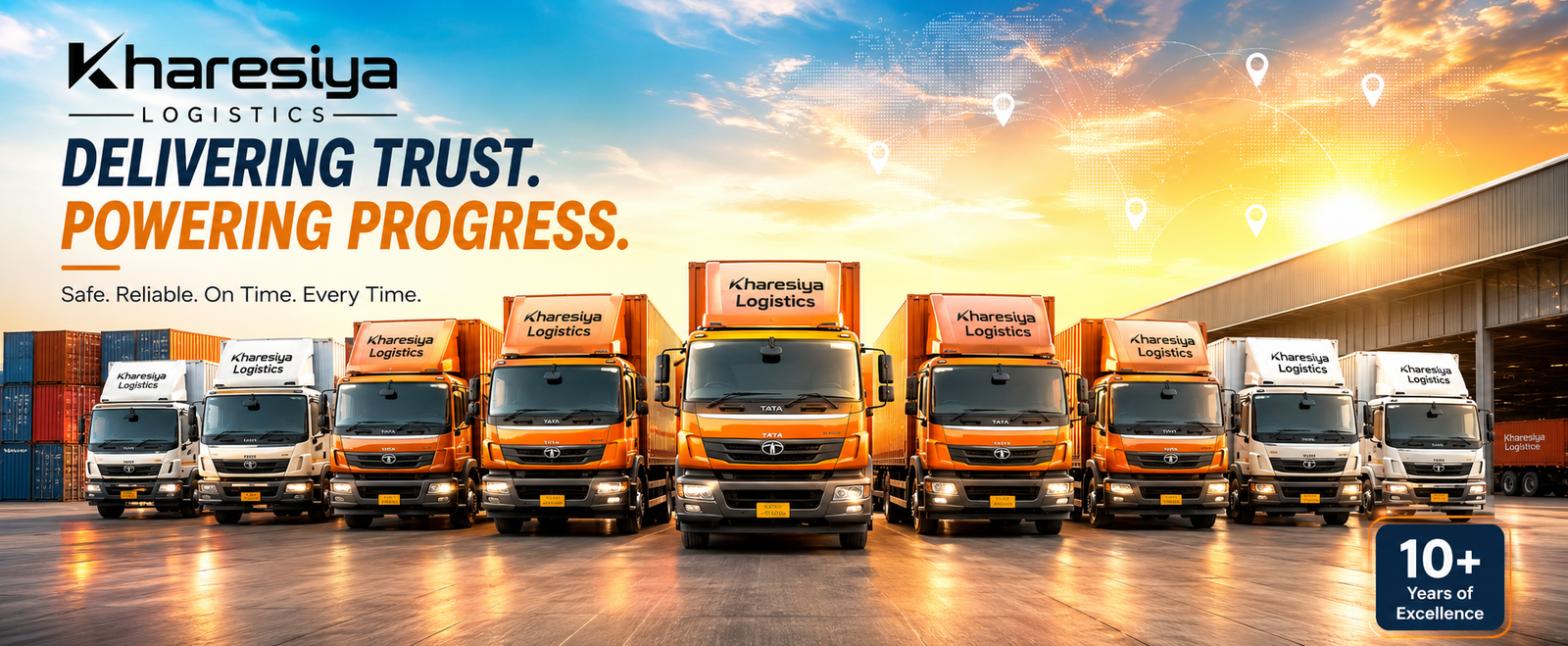 Kharesiya Logistics — Delivering Trust. Powering Progress.